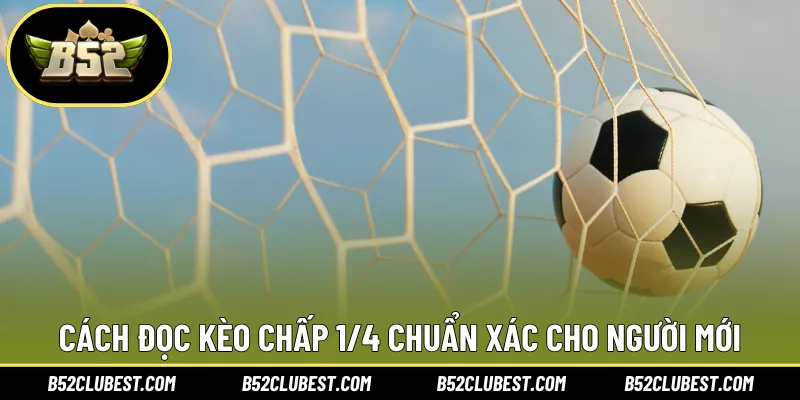 Cách đọc kèo chấp 1/4 chuẩn xác cho người mới