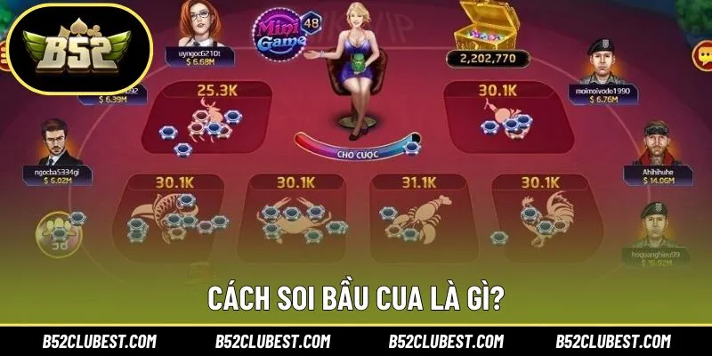 Giải thích cơ bản khái niệm cách soi bầu cua
