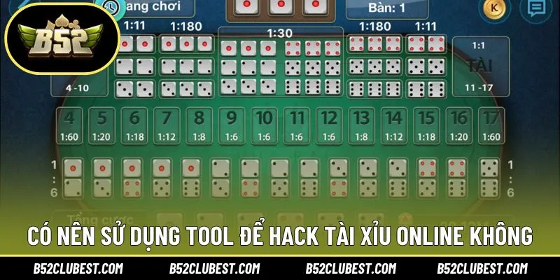 Có nên dùng đến tool hack game tài xỉu trực tuyến