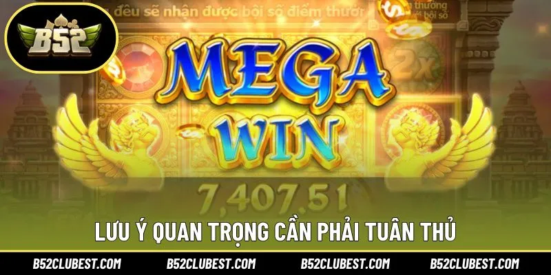 Những nguyên tắc người chơi cần biết